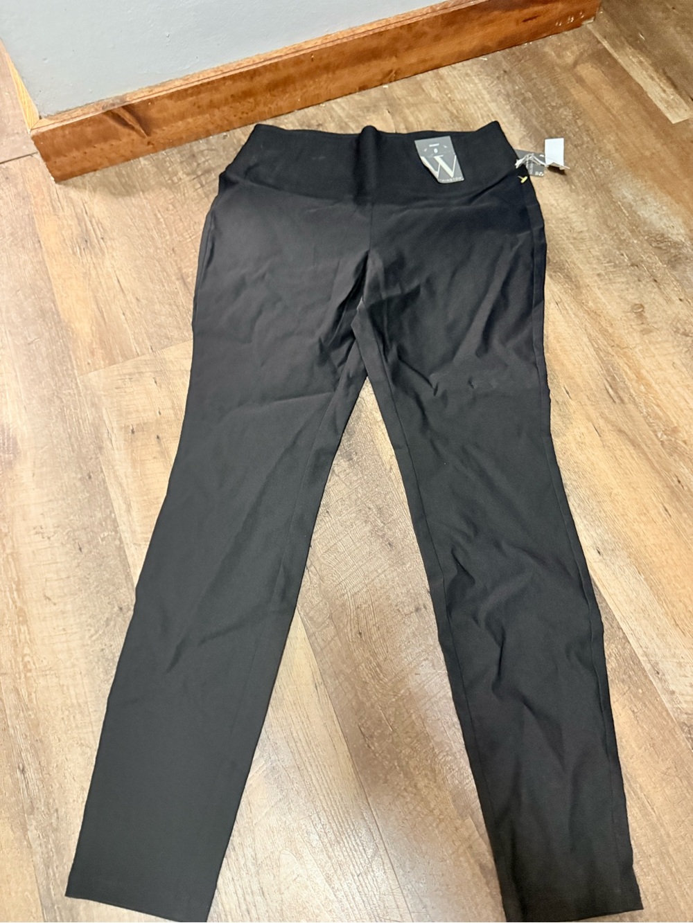 Worthington Black Skinny Pull-On Ponte Pants